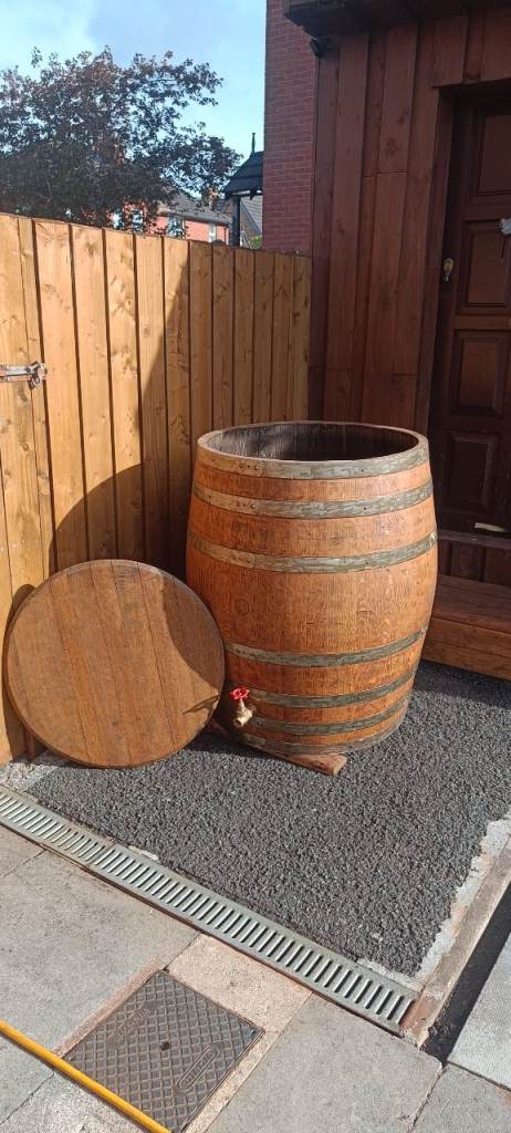 100%Oak Barrel For Ice Bath Tub. The 500 Litres. £190 each.