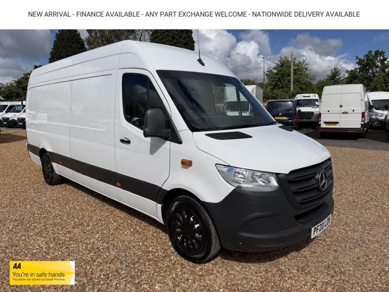 2020 Mercedes-Benz Sprinter 2.1 311 CDI Panel Van 5dr Diesel Manual RWD L3 H2 Euro 6 (114 ps) Pan...