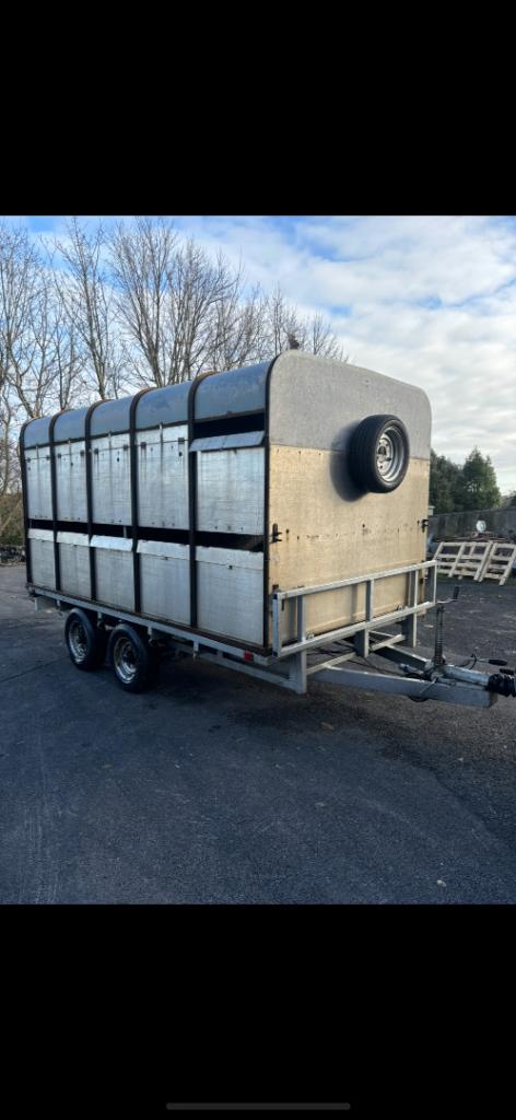 12x6 Ifor Williams Cattle trailer 
