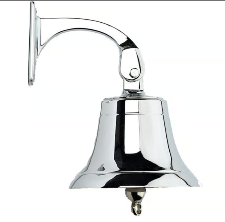 Nauticalia Large Captain Bell - Chrome - New and Boxed