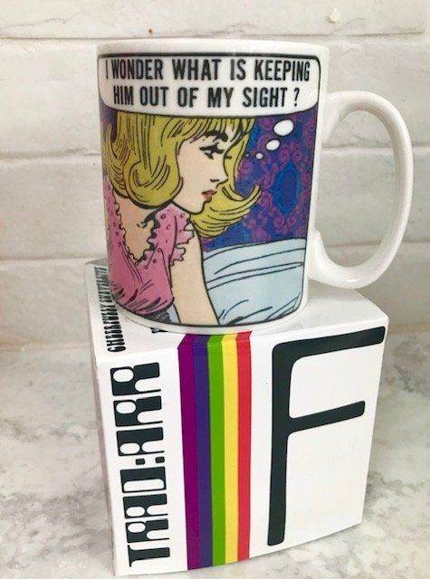Pop Art Comic Style Mug - As Good As New, limited Edition, Roy Lichtenstein 