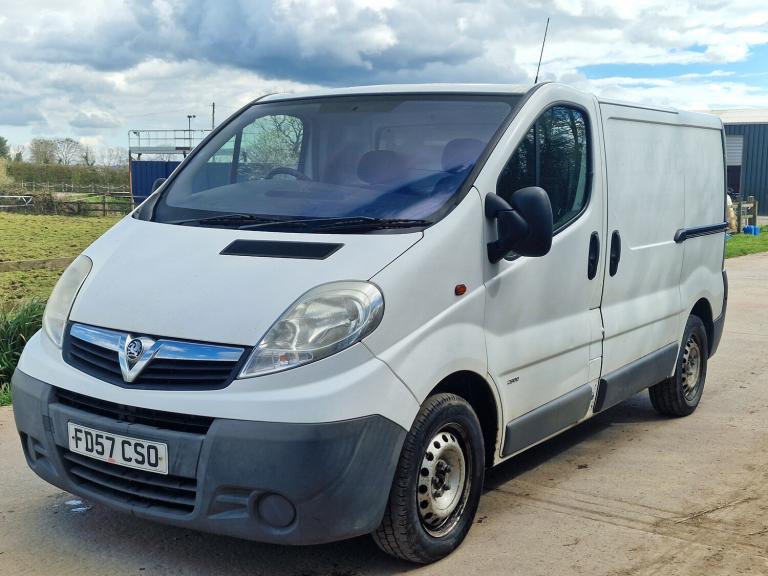 2007 Vauxhall Vivaro 2900 CDTI SWB  Drives Perfect  5m MOT  153k Miles