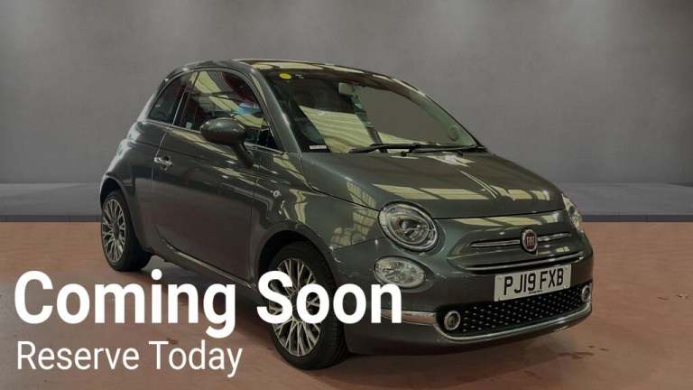 2019 Fiat 500 1.2 Lounge Hatchback 3dr Petrol Manual Euro 6 (s/s) (69 bhp) HATCHBACK Petrol Manual