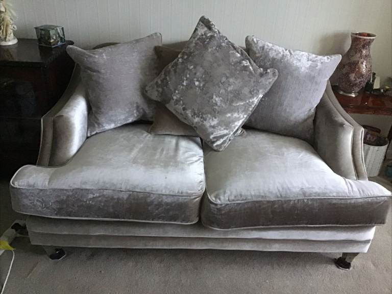 Sofa and cuddle chair - excellent condition