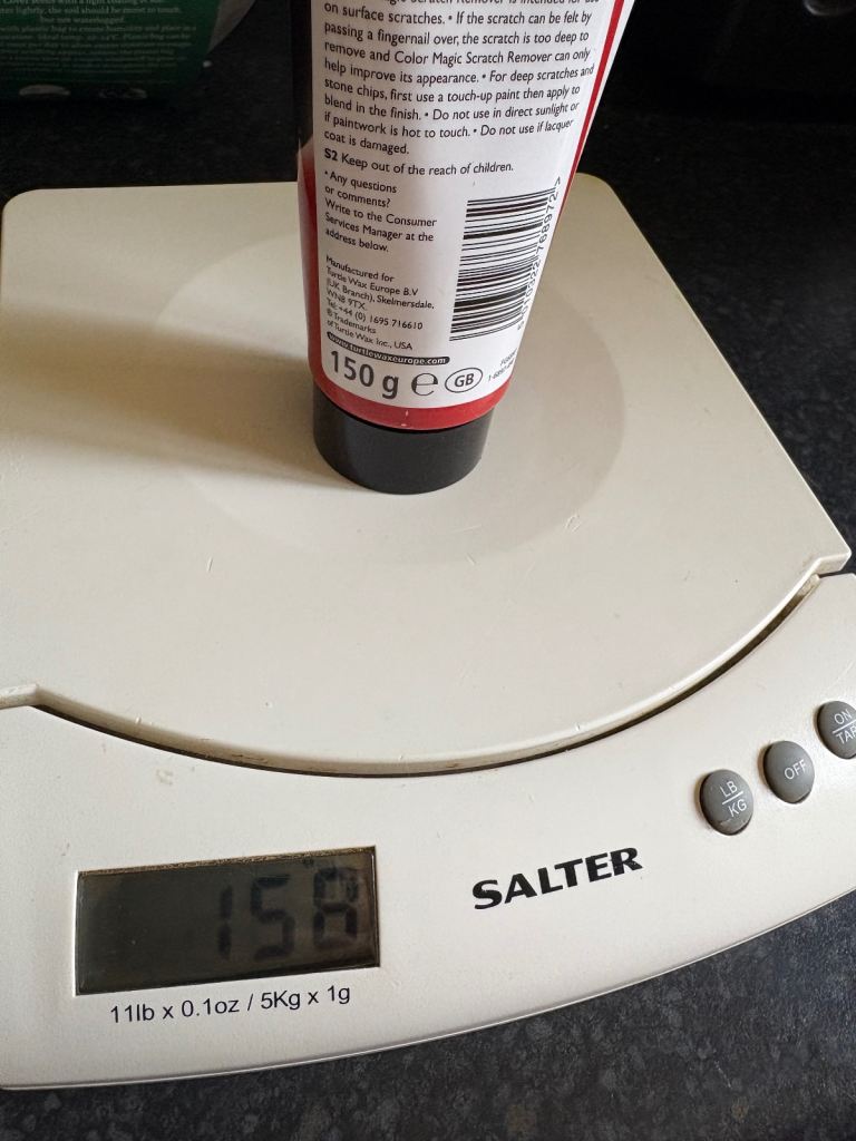 Turtle Wax Scratch Remover