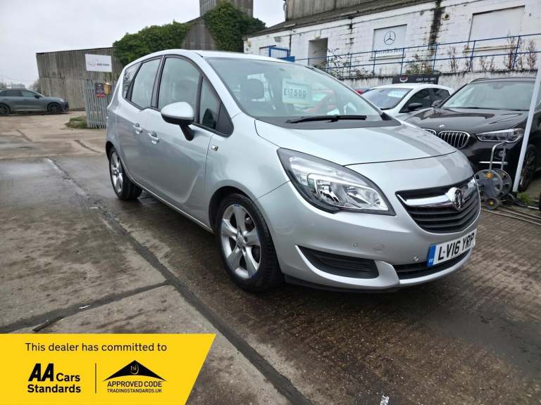 2016 Vauxhall Meriva 1.4T 16V Exclusiv 5dr Auto MPV PETROL Automatic