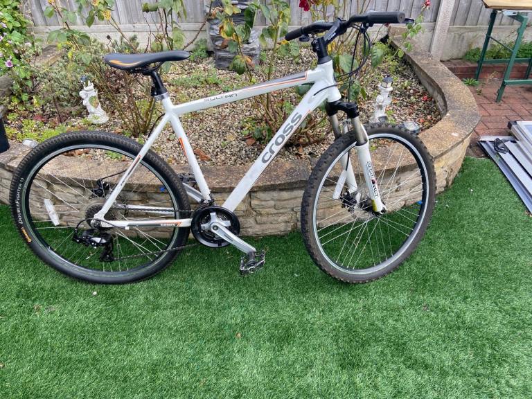 Cross Sultan Mountain Bike - White, Good Condition