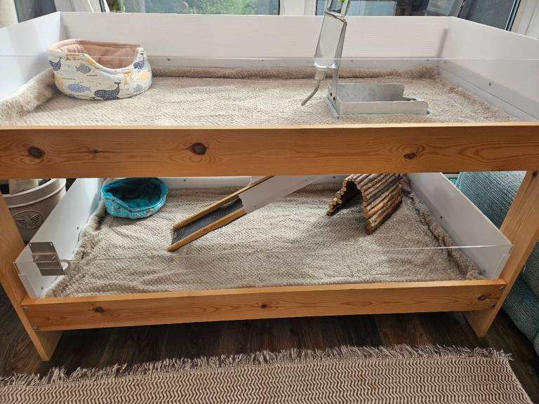 Wooden guinea pig house 