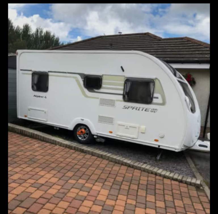 Swift Sprite Alpine 4 (2014) – Immaculate, Motor Mover + Awnings, Fully Serviced