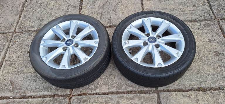 Ford Fiesta 15" Alloy Wheels (2 off)