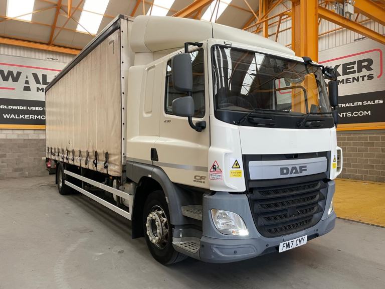 DAF CF 230 *EURO 6* 4X2, 18 TONNE CURTAINSIDER - 2017 - FN17 CMY