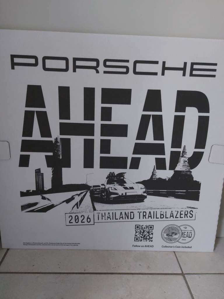 Official Porsche 2026 Collectable Calendar 