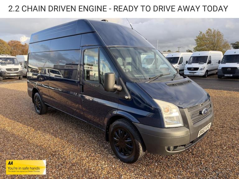2013 Ford Transit 2.2 TDCi 350 Panel Van 3dr Diesel Manual FWD L2 H3 (209 g/km, 123 bhp) Panel Va...