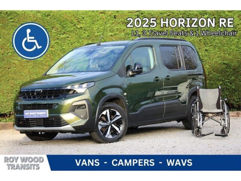 2025 Peugeot Rifter GT Allied Horizon Automatic Wheelchair access car WAV Diesel Automatic