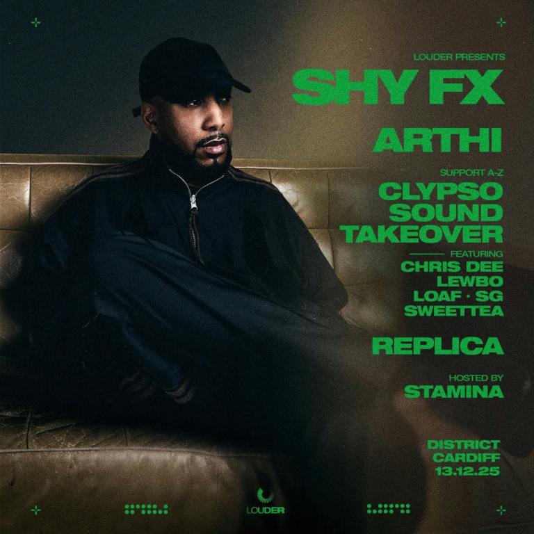 £20 2 Tickets - Shy FX - Cardiff - Saturday 