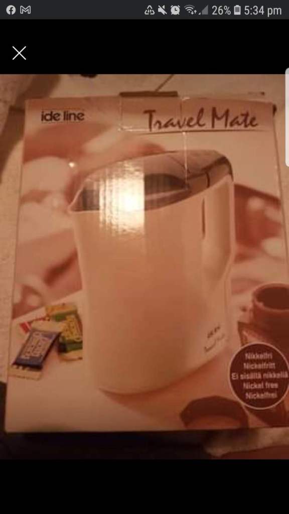 Travel kettle 