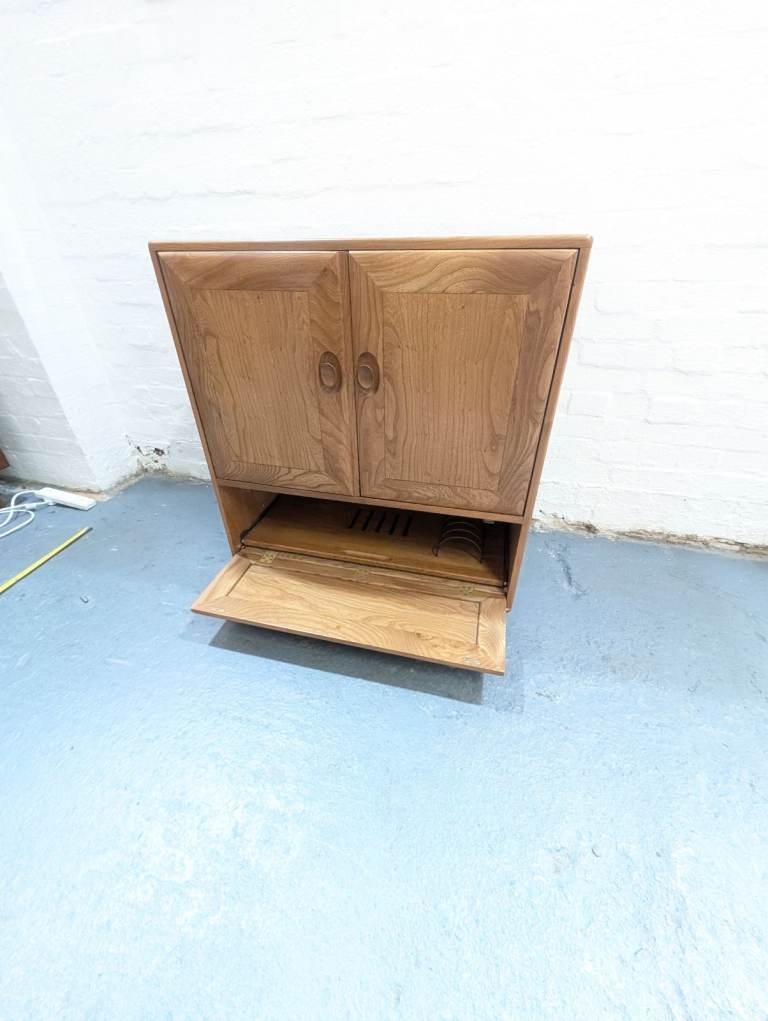 Mid Century Vintage Cabinet Storage by Ercol