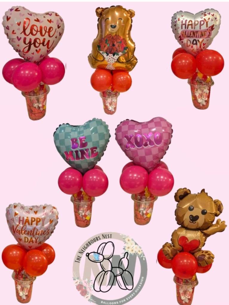 Small Valentines Balloons