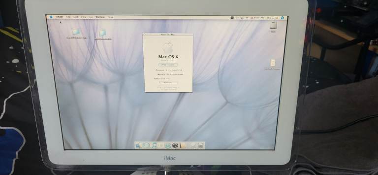 Apple iMac G4 17" 1Ghz 768MB DDR Ram