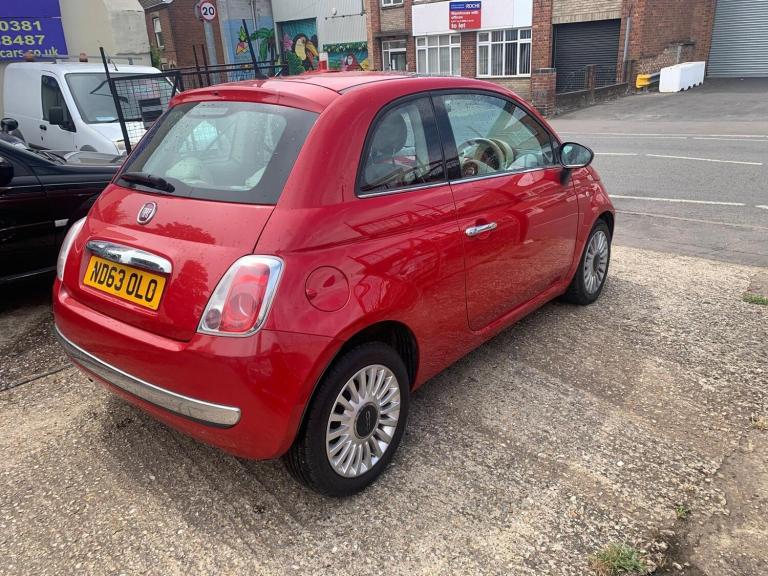 2013 Fiat 500 1.2 Lounge Euro 6 (s/s) 3dr HATCHBACK Petrol Manual