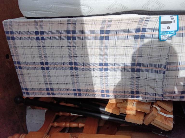 Double divan base 4 foot size with draws. 