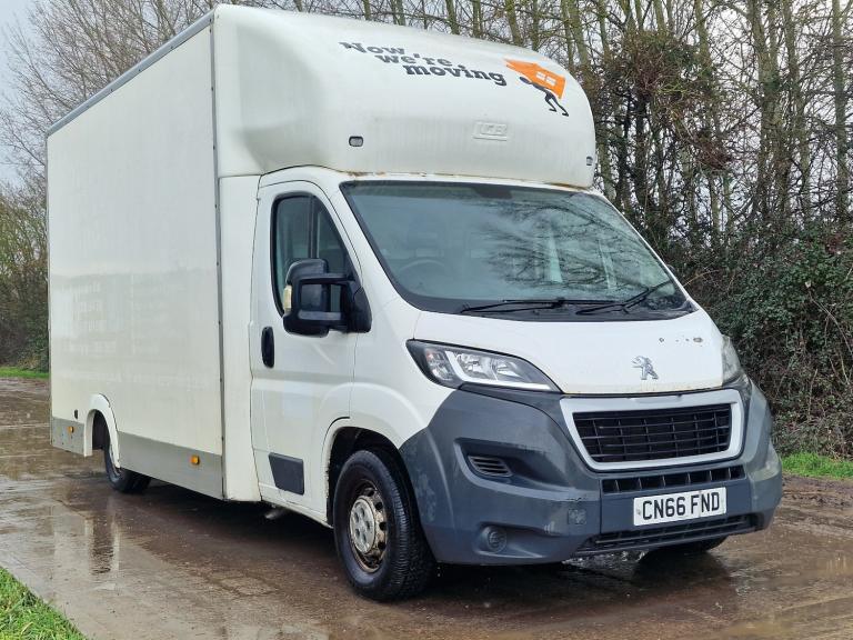 2017 Peugeot Boxer 335 L3 BLUE HDI Luton/Box Low Loader  Spares Repair  7m MOT