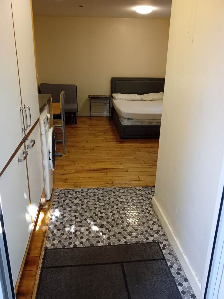 Studio flat with garden in West London, Chiswick
