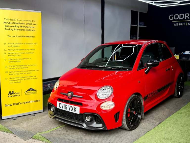 2016 Abarth 595 1.4 T-Jet 180 Competizione 3dr HATCHBACK PETROL Manual