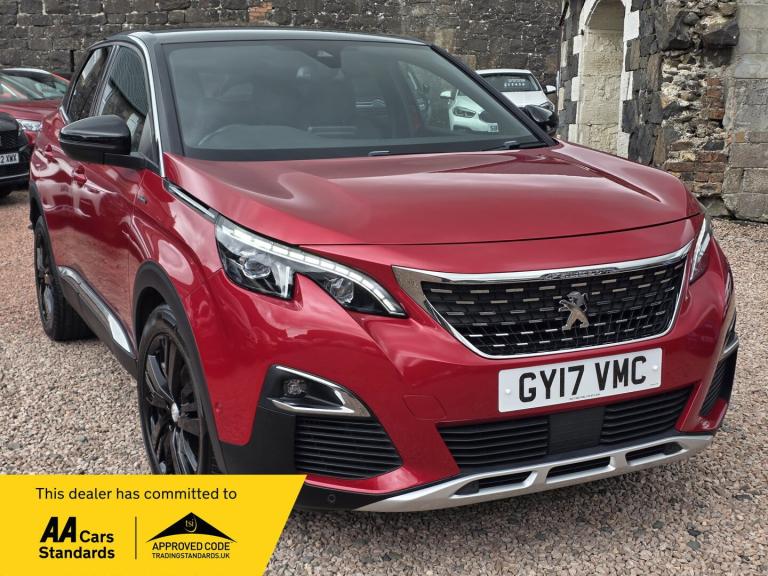 2017 Peugeot 3008 1.6 BlueHDi GT Line SUV 5dr Diesel Manual Euro 6 (s/s) (120 ps) SUV Diesel Manual