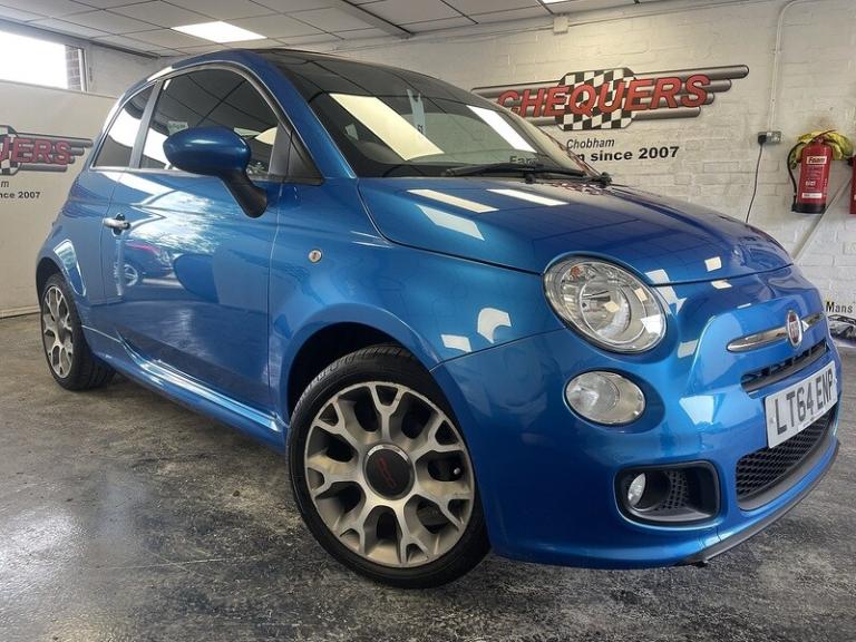 2015 Fiat 500 1.2 S 2dr Dualogic CONVERTIBLE PETROL Automatic