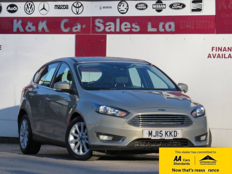 2015 Ford Focus 1.6 125 Titanium 5dr Powershift HATCHBACK PETROL Automatic