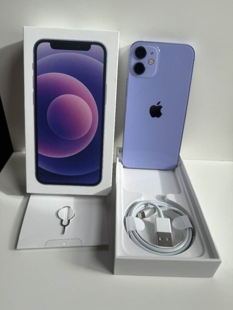 Apple iPhone 12 Mini - 64GB Purple - Unlocked, Like New