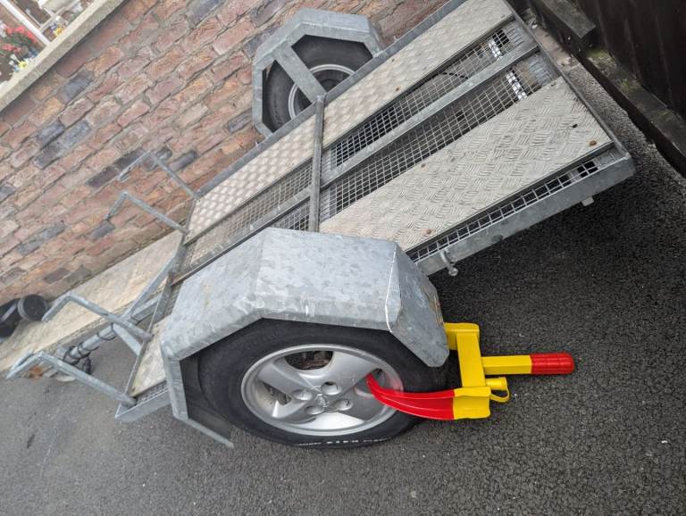 image for Galvanised bike trailer 