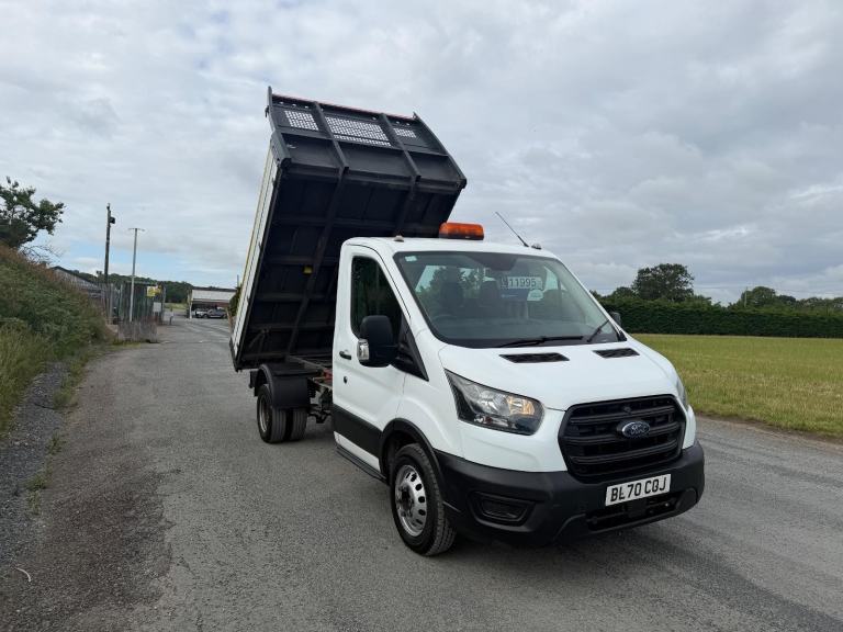 Ford Transit 2.0 350 EcoBlue HD Leader tipper  2dr Diesel Manual RWD ... 2021/70