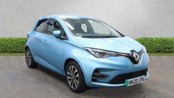 2020 Renault Zoe 100kW i GT Line R135 50kWh Rapid Charge 5dr Auto HATCHBACK ELECTRIC Automatic