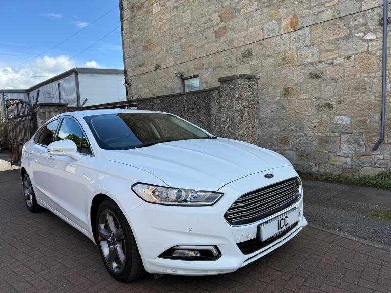 2016 FORD MONDEO TITANIUM 2.0 TDCI 5DR WHITE BODYKIT SATNAV 18"S CRUISE PRIVACY
