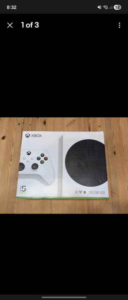Xbox series s boxed 