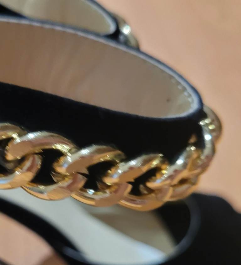 Two Pairs - Red & Black Vampy High Heels by Koi Couture