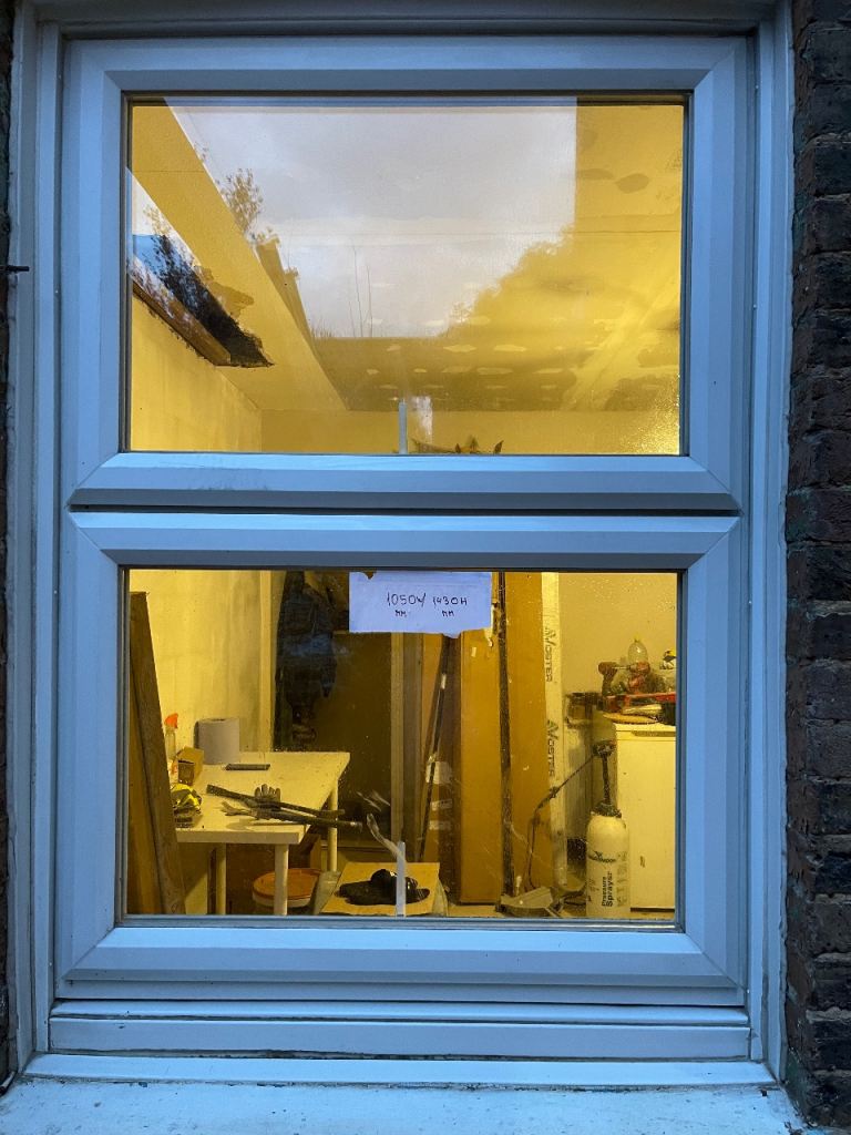 One window and one door