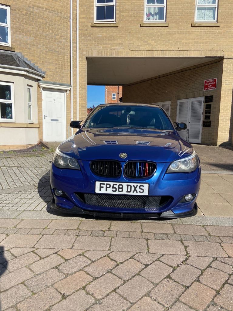 BMW 520D M Sport, E60 M5 Replica, 2008, Blue, Automatic, 5 doors, Saloon