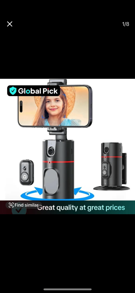 Brand new auto tracking phone holder 