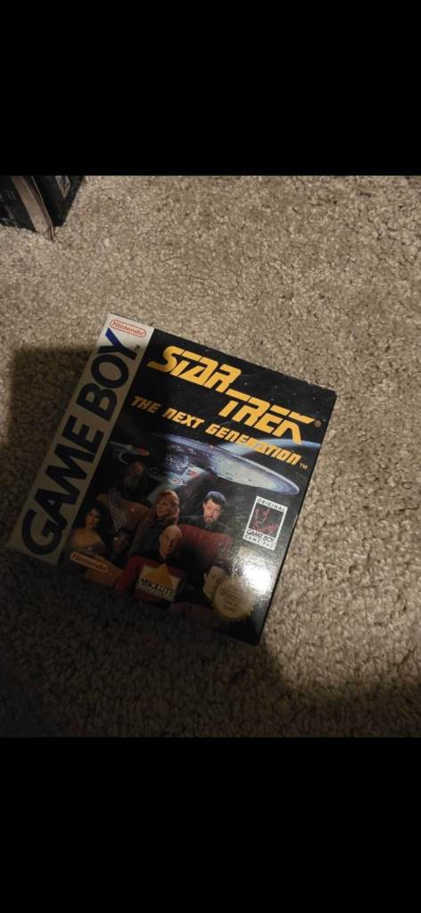 Star Trek The Next Generation Game Boy Game - Good Condition