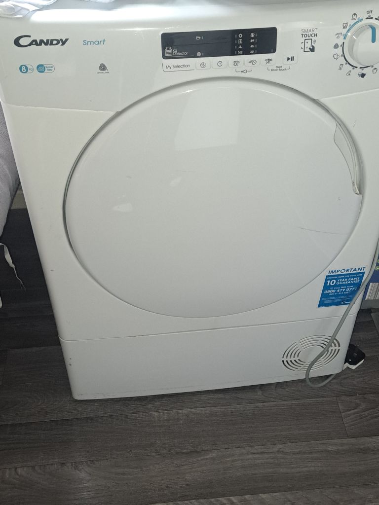 Candy Smart Tumble Dryer – spares and repairs. 