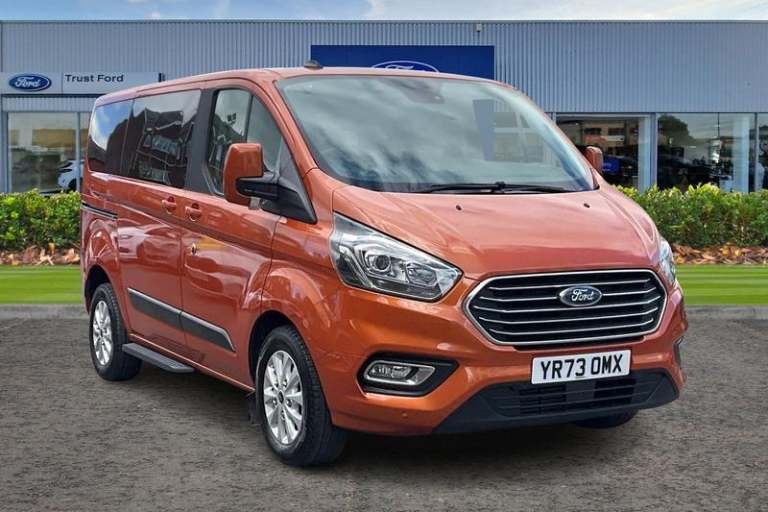 2023 Ford Tourneo Custom 2.0 EcoBlue 130ps L/R 8 Seater Zetec Auto MPV DIESEL Automatic