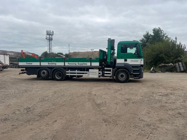2019 MAN/ ERF TGS 26.320 ALLOY DSIDE WITH 13M REMOTE HIAB CRANE