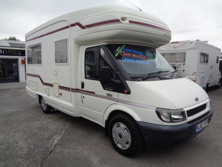 Auto-Sleepers Ravenna 4 Berth Ford Transit  DIESEL MANUAL 2002