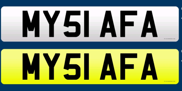 PRIVATE PLATE MY51AFA (MUSTAFA)