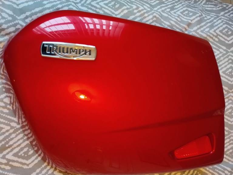 Triumph pannier covers