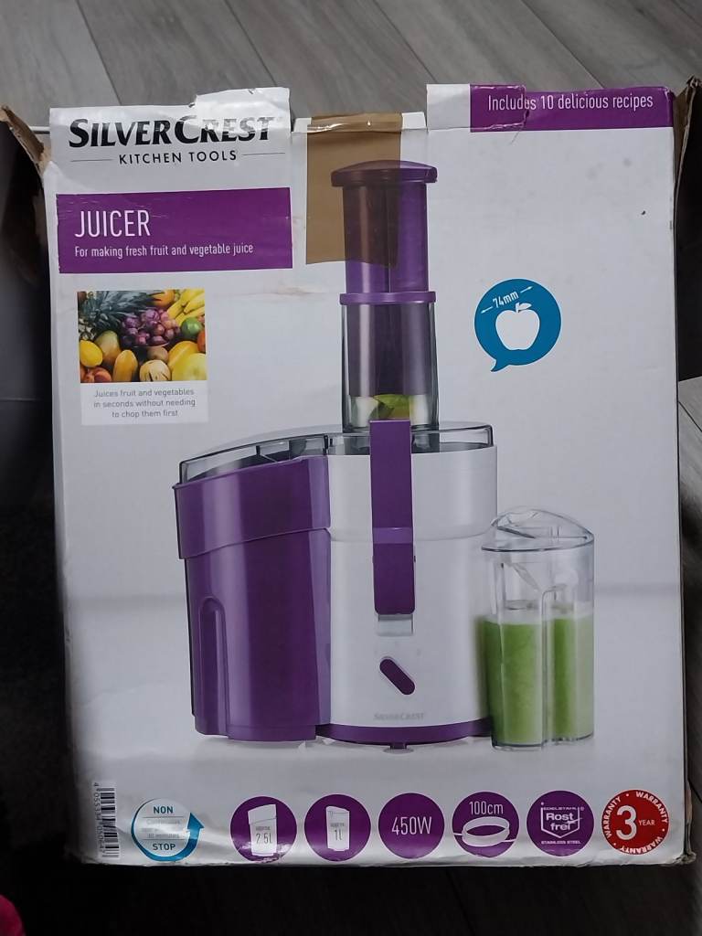 Silver crest juicer