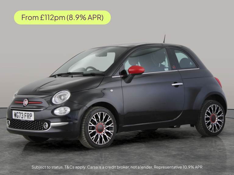 2023 Fiat 500 1.0 Mild Hybrid Red 3dr HATCHBACK PETROL Manual